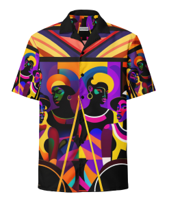 AFRICAN SYMPHONY by Sigi'Nommo - artwork Sigi'Nommo - Unisex button shirt