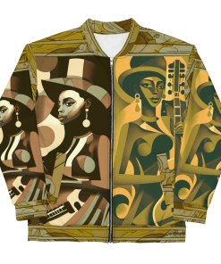 SWING LADIES by Sigi'Nommo - artwork Sigi'Nommo - Unisex Bomber Jacket