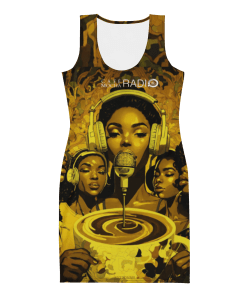 CAFÉ MOCHA by Sigi'Nommo - artwork Sigi'Nommo - Bodycon dress