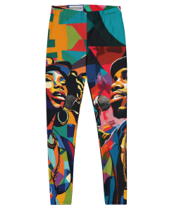 BE HIP BE HOP by Sigi'Nommo - artwork Sigi'Nommo - Leggings