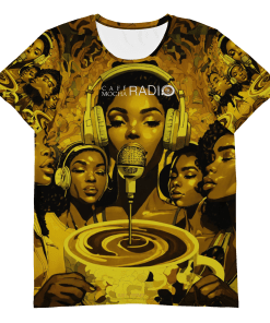 CAFÉ MOCHA by Sigi'Nommo - artwork Sigi'Nommo - All-Over Print Men's Athletic T-shirt