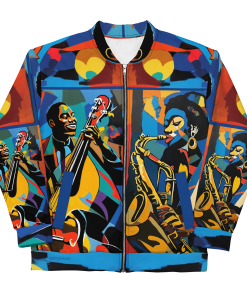 JAZZ FESTIVAL by Sigi'Nommo - artwork Sigi'Nommo - Unisex Bomber Jacket