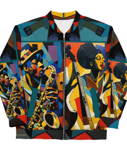 JAZZ FESTIVAL by Sigi'Nommo - artwork Sigi'Nommo - Unisex Bomber Jacket