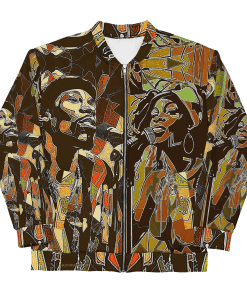 BE HIP BE HOP by Sigi'Nommo - artwork Sigi'Nommo - Unisex Bomber Jacket
