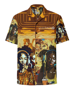 CAFÉ MOCHA by Sigi'Nommo - artwork Sigi'Nommo - Unisex button shirt
