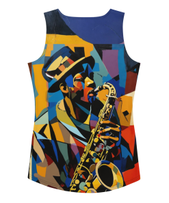 JAZZ FESTIVAL by Sigi'Nommo - artwork Sigi'Nommo - Sublimation Cut & Sew Tank Top