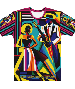 AFRO LATIN JAZZ IN HARLEM by Sigi'Nommo - artwork Sigi'Nommo - Men's t-shirt