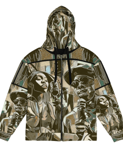 BE HIP BE HOP by Sigi'Nommo - artwork Sigi'Nommo - Unisex zip hoodie