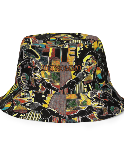BE HIP BE HOP by Sigi'Nommo - artwork Sigi'Nommo - Reversible bucket hat