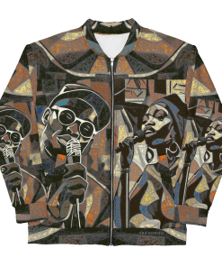 BE HIP BE HOP by Sigi'Nommo - artwork Sigi'Nommo - Unisex Bomber Jacket