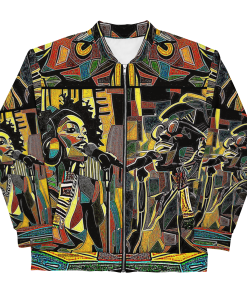 BE HIP BE HOP by Sigi'Nommo - artwork Sigi'Nommo - Unisex Bomber Jacket