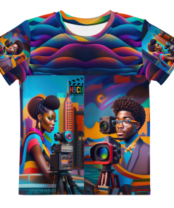HBCU FIRST LOOK by Sigi'Nommo - artwork Sigi'Nommo - Kids crew neck t-shirt