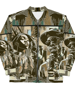 BE HIP BE HOP by Sigi'Nommo - artwork Sigi'Nommo - Unisex Bomber Jacket