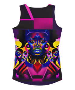 QUEEN OF QUEEN by Sigi'Nommo - artwork Sigi'Nommo - Sublimation Cut & Sew Tank Top
