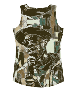 BE HIP BE HOP by Sigi'Nommo - artwork Sigi'Nommo - Sublimation Cut & Sew Tank Top