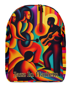 JAZZ IN HARLEM by Sigi'Nommo - artwork Sigi'Nommo - Minimalist Backpack