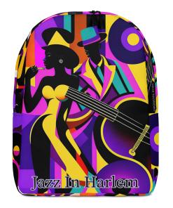 JAZZ IN HARLEM by Sigi'Nommo - artwork Sigi'Nommo - Minimalist Backpack