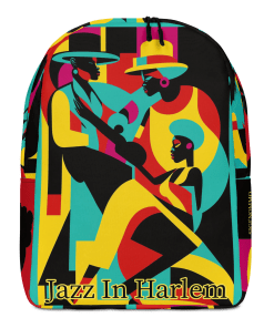 JAZZ IN HARLEM by Sigi'Nommo - artwork Sigi'Nommo - Minimalist Backpack