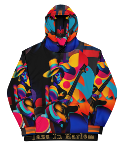JAZZ IN HARLEM by Sigi'Nommo - artwork Sigi'Nommo - Unisex Hoodie