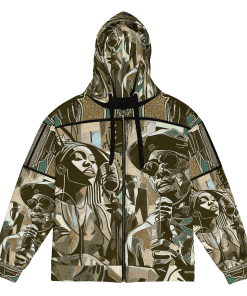 BE HIP BE HOP by Sigi'Nommo - artwork Sigi'Nommo - Unisex zip hoodie