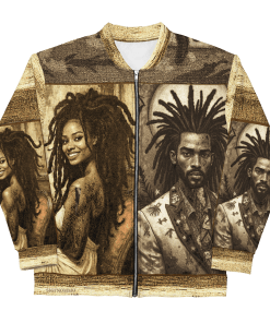 DREADLOCKS by Sigi'Nommo - artwork Sigi'Nommo - Unisex Bomber Jacket