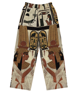 SPIRITUAL HEALING by Sigi’Nommo – All-over print unisex wide-leg pants