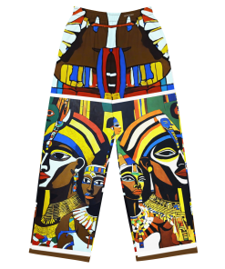 VISION by Sigi'Nommo - artwork Sigi'Nommo - All-over print unisex wide-leg pants