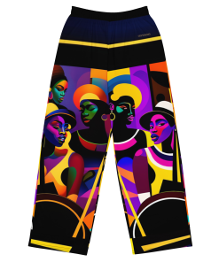 AFRICAN SYMPHONY by Sigi'Nommo - artwork Sigi'Nommo - All-over print unisex wide-leg pants