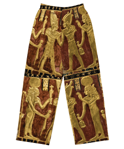 ANCESTRY by Sigi'Nommo - All-over print unisex wide-leg pants