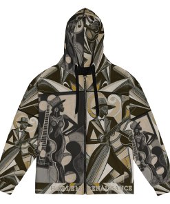 HARLEM RENAISSANCE by Sigi'Nommo - artwork Sigi'Nommo - Unisex zip hoodie