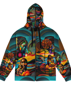 MOTHER LOVE COLLECTION by Sigi'Nommo - artwork Sigi'Nommo - Unisex zip hoodie