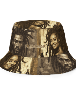 DREADLOCKS by Sigi'Nommo & APOLLO by Sigi'Nommo - artwork Sigi'Nommo -   Reversible bucket hat