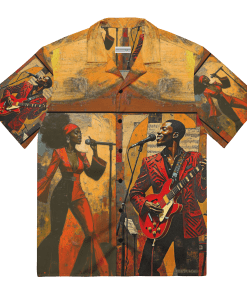 IN THE GROOVE by Sigi'Nommo - artwork Sigi'Nommo - Unisex button shirt