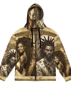DREADLOCKS by Sigi'Nommo - artwork Sigi'Nommo -  Unisex zip hoodie