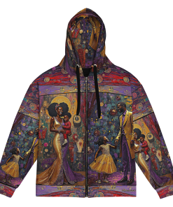 HOLYDAY LOVE by Sigi'Nommo – artwork Sigi'Nommo - Unisex zip hoodie