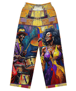 HARLEM SOUL by Sigi'Nommo - artwork Sigi'Nommo - All-over print unisex wide-leg pants