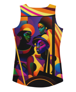 AFRICAN SYMPHONY by Sigi'Nommo - artwork Sigi'Nommo - Sublimation Cut & Sew Tank Top