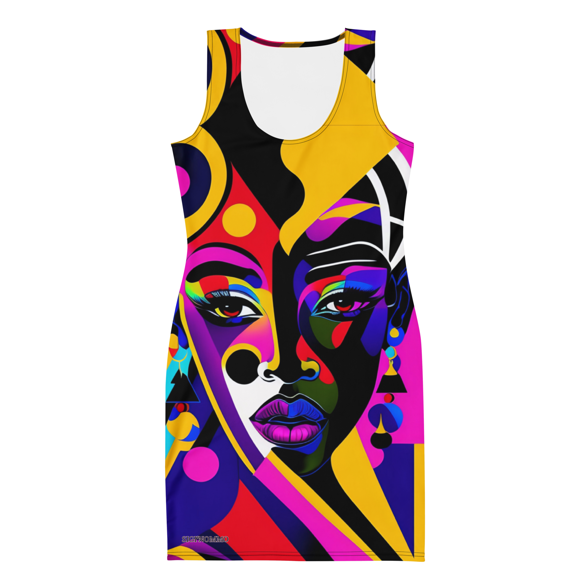 all-over-print-bodycon-dress-white-front-6992813b2b9fd.png