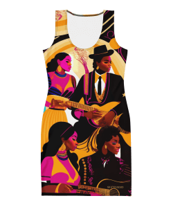 JAZZ IN HARLEM by Sigi'Nommo - artwork Sigi'Nommo - Bodycon dress