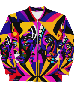 TWIN SISTER by Sigi'Nommo - artwork Sigi'Nommo - Unisex Bomber Jacket