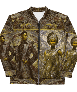 A DIFFERENT WORLD by Sigi'Nommo – artwork Sigi'Nommo - Unisex Bomber Jacket