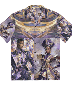 STYLISH by Sigi'Nommo – artwork Sigi'Nommo - Unisex button shirt