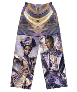 STYLISH by Sigi'Nommo – artwork Sigi'Nommo - All-over print unisex wide-leg pants