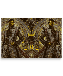 A DIFFERENT WORLD by Sigi'Nommo – artwork Sigi'Nommo - Photo paper poster