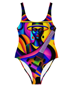 MELODY KREYOL by Sigi’Nommo – artwork Sigi’Nommo – One-Piece Swimsuit