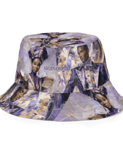 STYLISH by Sigi'Nommo – artwork Sigi'Nommo - & A DIFFERENT WORLD by Sigi'Nommo – artwork Sigi'Nommo - Reversible bucket hat