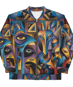 REFLECTION by Sigi'Nommo – artwork Sigi'Nommo - Unisex Bomber Jacket
