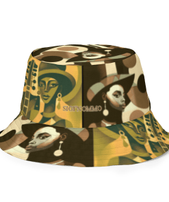 SWING LADIES & FLAMBOYANT by Sigi'Nommo - artwork Sigi'Nommo - Reversible bucket hat