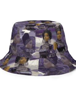 FUTURE SHOCK by Sigi’Nommo – artwork Sigi’Nommo – Reversible bucket hat