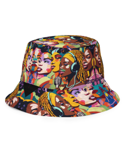 SISTERHOOD by Sigi’Nommo – artwork Sigi'Nommo - Reversible bucket hat